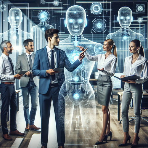 Agentes de inteligencia artificial aplicados en entornos empresariales modernos y tecnológicos